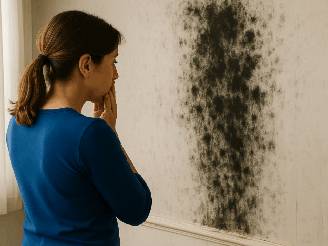 Muffa in casa e danni alla salute