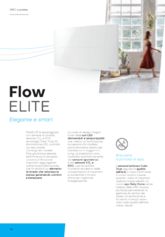 flow elite scheda tecnica