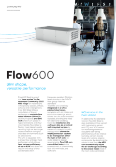 helty flow 600 product sheet