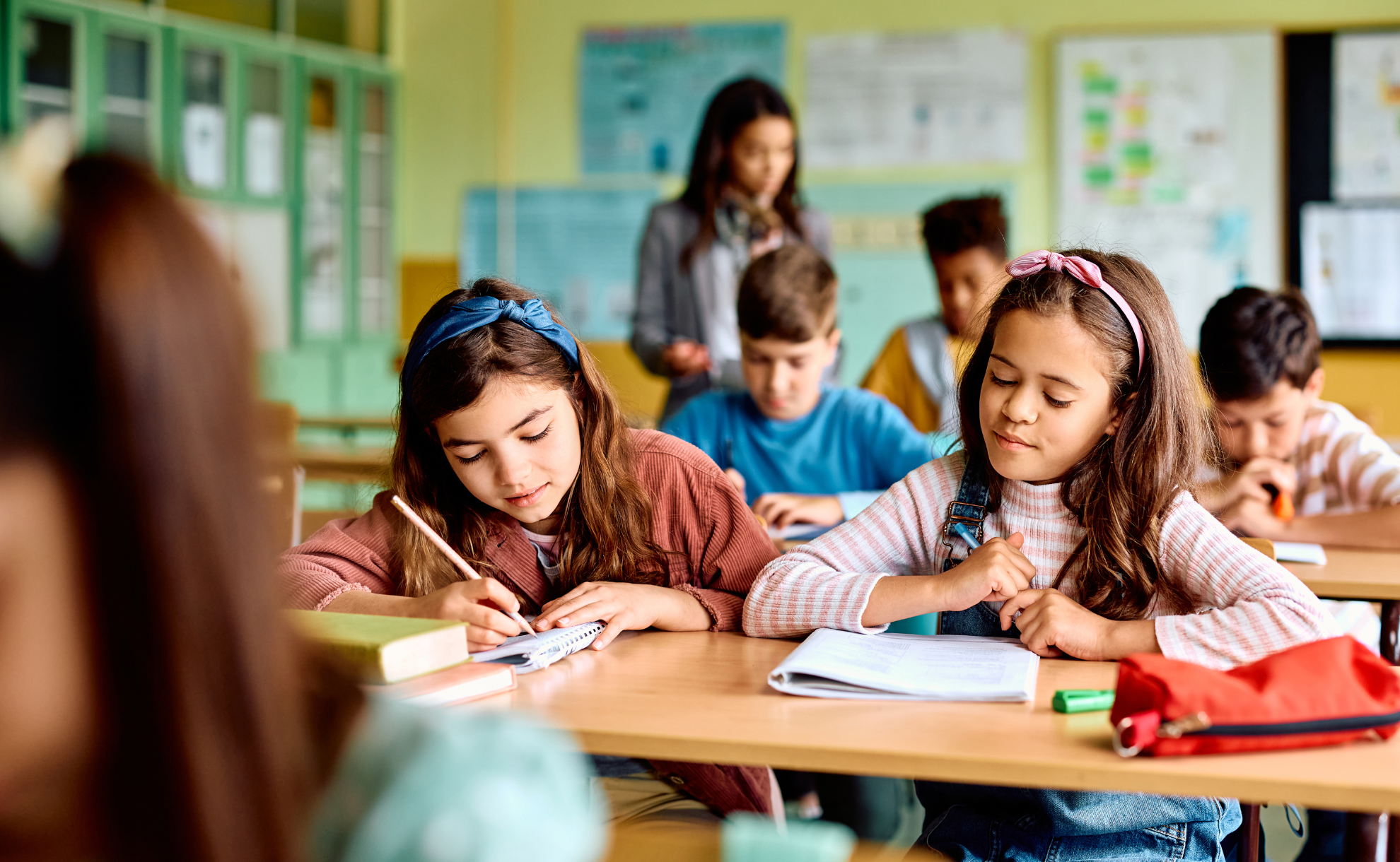 bambini in aula con vmc