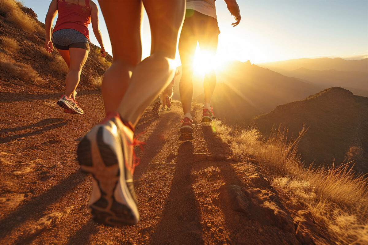 persone che camminano