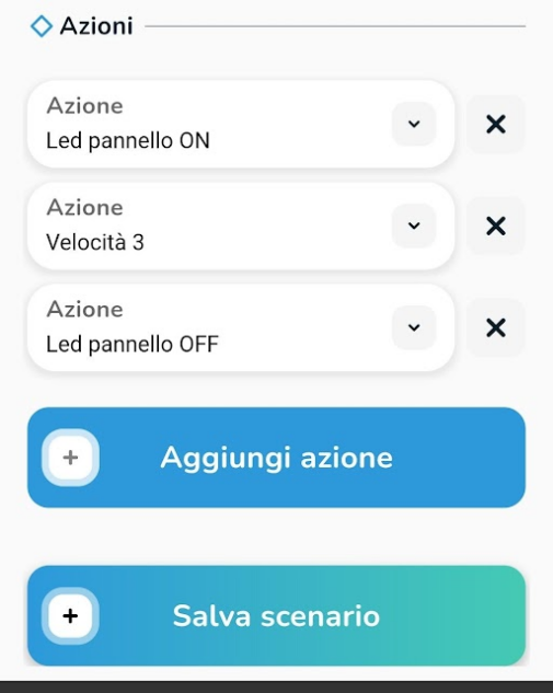 led pannello app helty home_scenari orari e condizioni