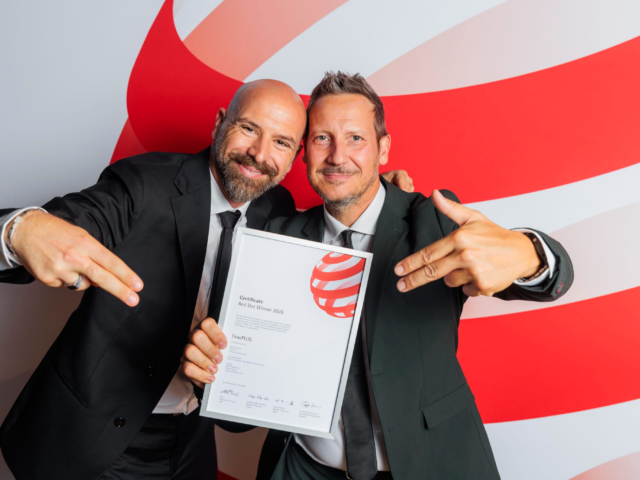 Nicola Pavan e Matteo Grisi al Red Dot Awards Gala 2026