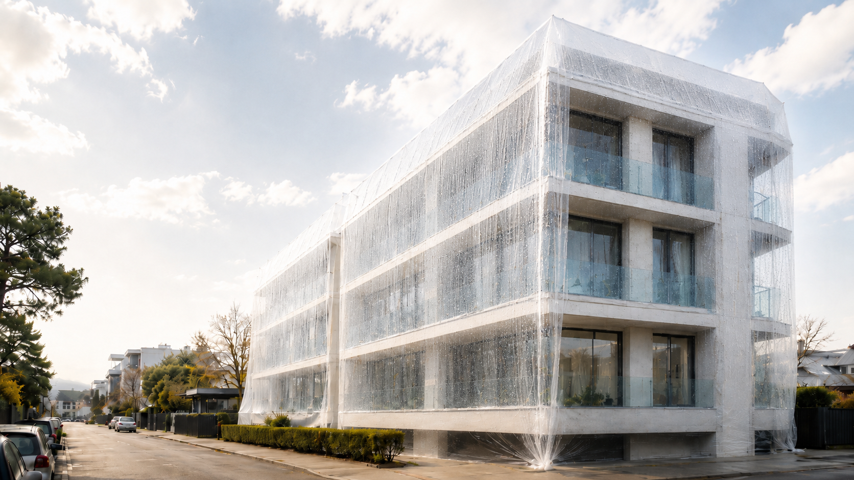 nuovo edificio ad alta tenuta con problemi di umidità e condensa
