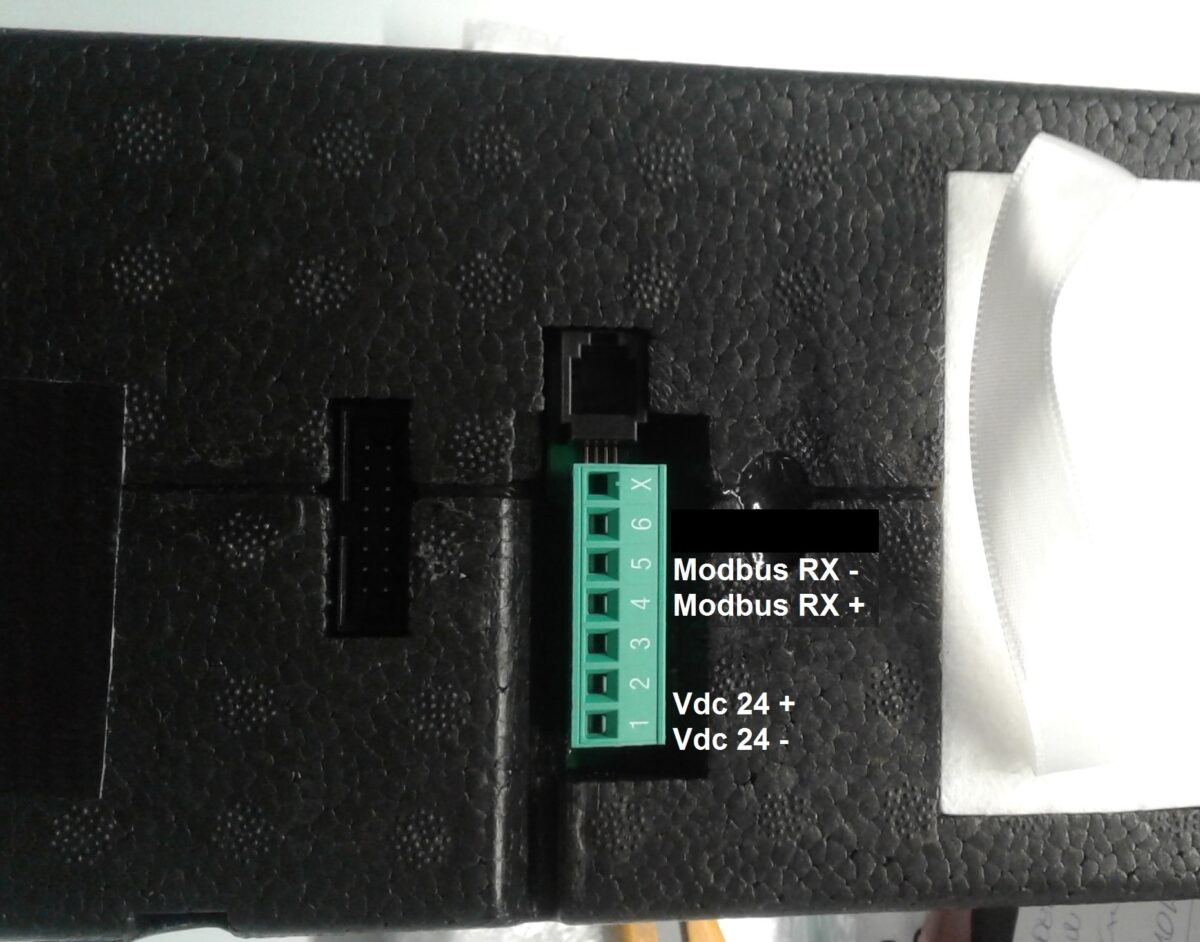 connettore vmc helty per modulo modbus