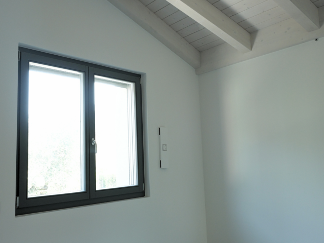 vmc a scomparsa helty flow40 - installazione fianco finestra