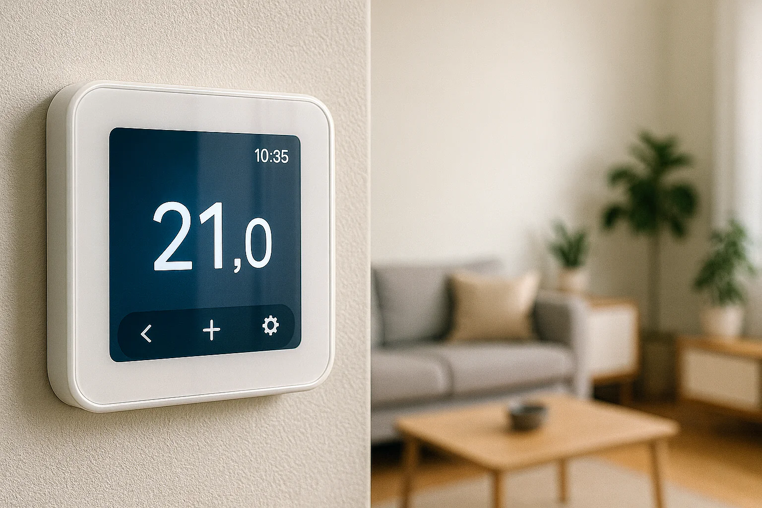 termostato casa 21 gradi