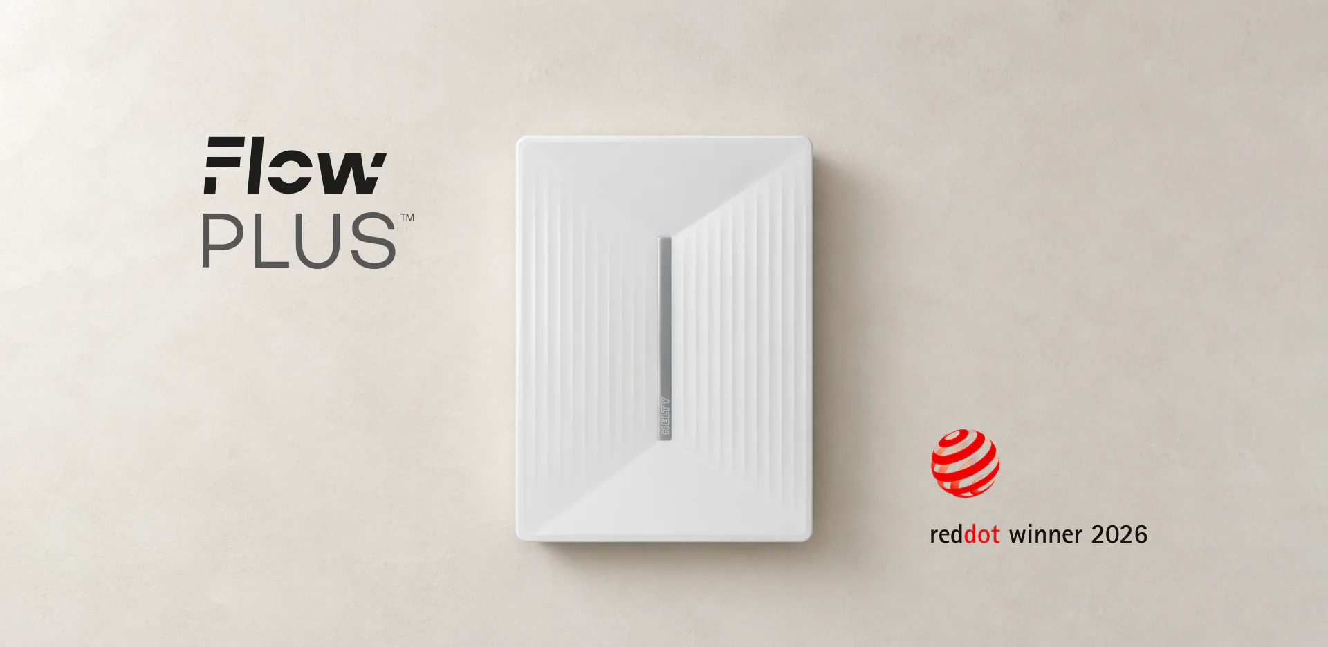 flow plus red dot awards vista frontale