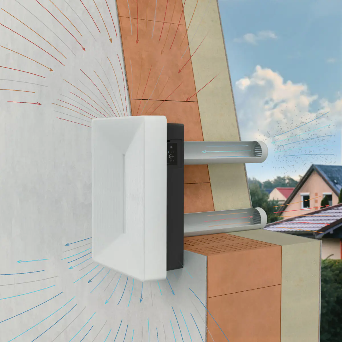 vmc helty a parete sezione muro funzionamento